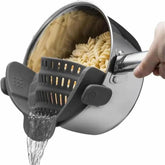 Adjustable Clip Cooking Pot Strainer