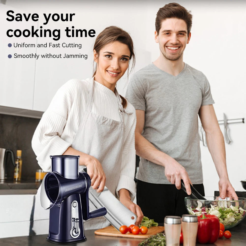 5 In 1 Multi-functional Vegetable & Cheese Grater