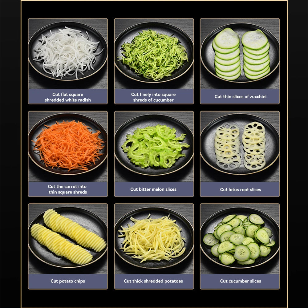 5 In 1 Multi-functional Vegetable & Cheese Grater