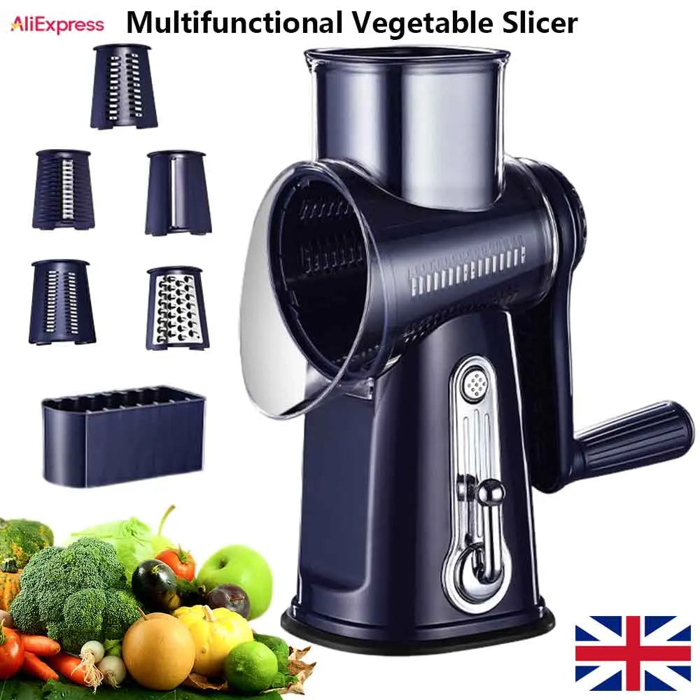5 In 1 Multi-functional Vegetable & Cheese Grater