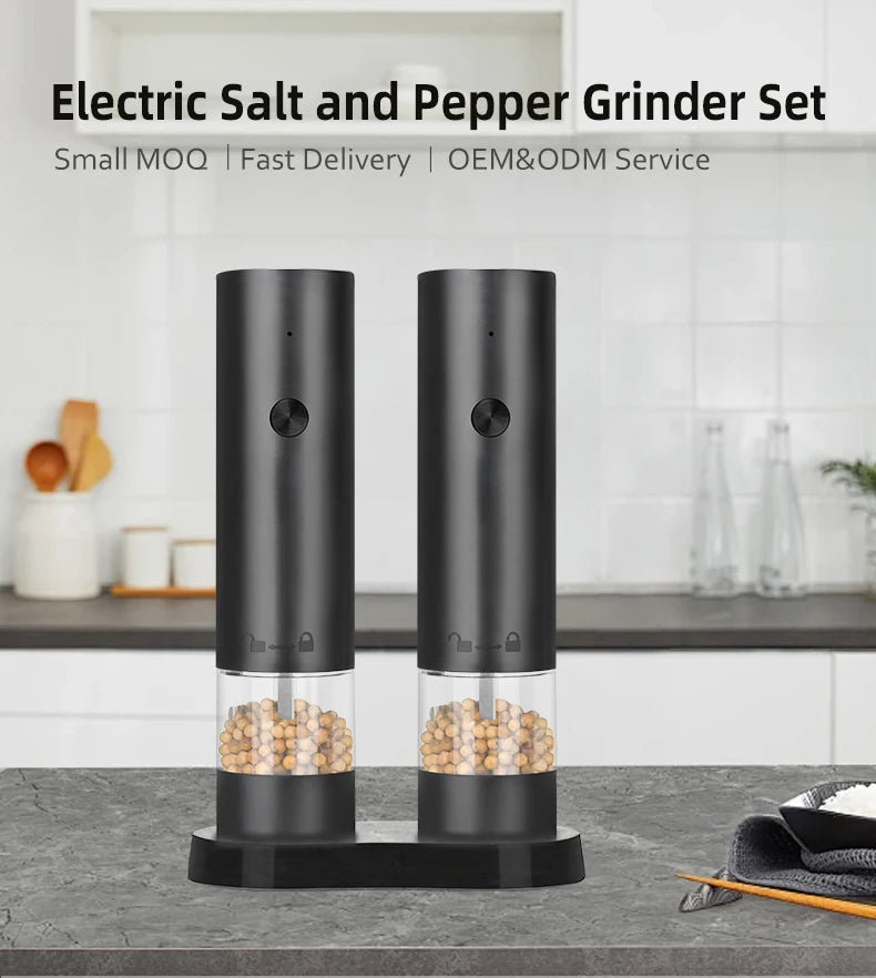 Rechargeable Electric Salt & Pepper Grinder