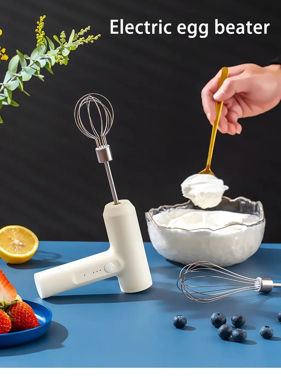 Portable Wireless Electric Food Mixer