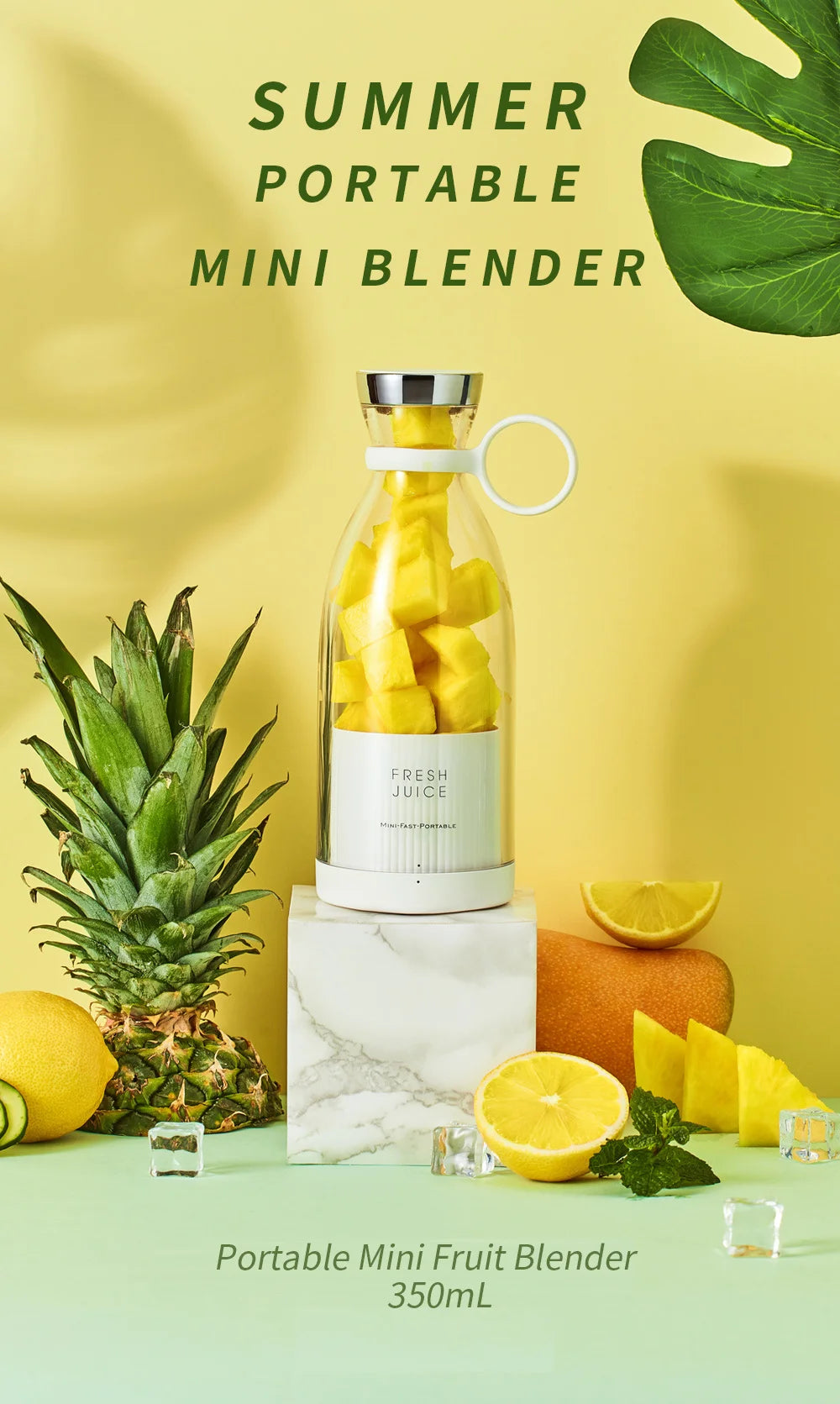 Electric Portable Rechargeable Wireless Juicer