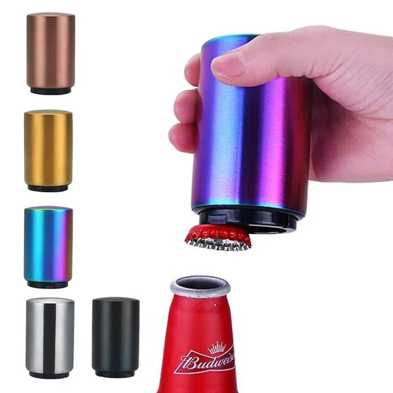 Stainless Steel Automatic Bottle Opener