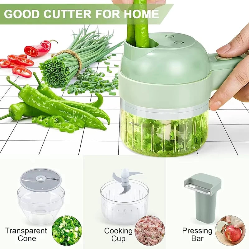 Portable Electric Vegetable Chopper