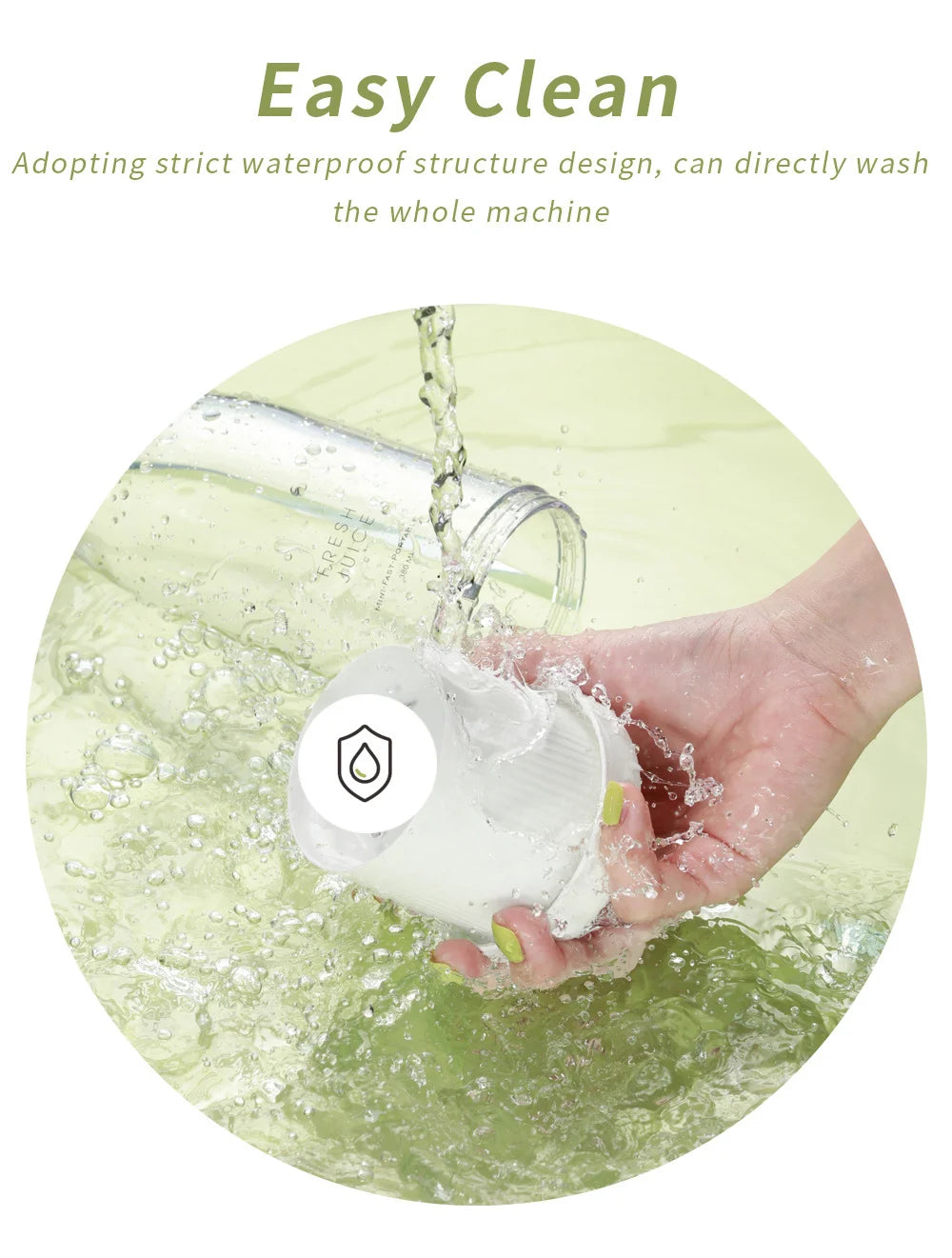 Electric Portable Rechargeable Wireless Juicer