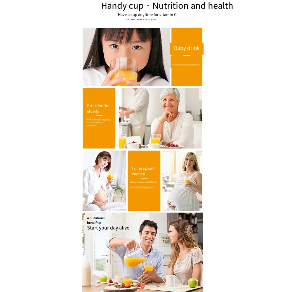 Juicer Portable Blender Stainless 400ML