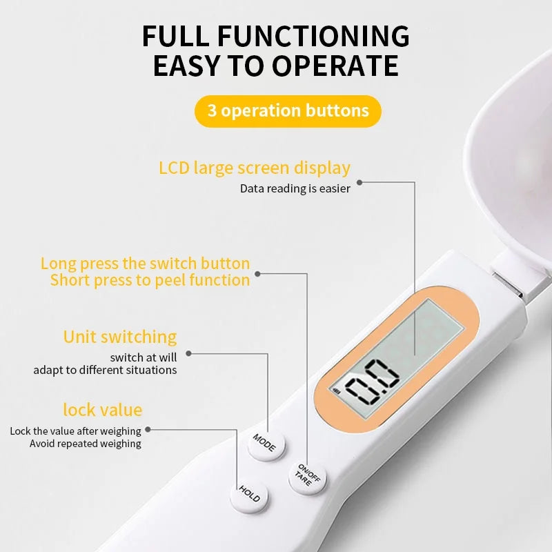 Smart Electronic Digital Weighing Spoon