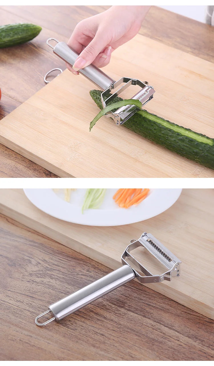 Multi-functional Stainless Steel Food Peeler