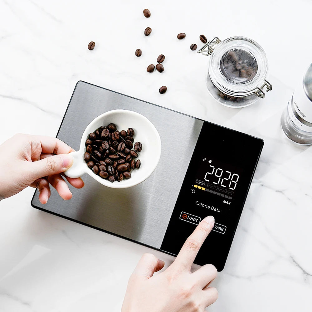 Food Weighing Scale With Nutritional Calculator