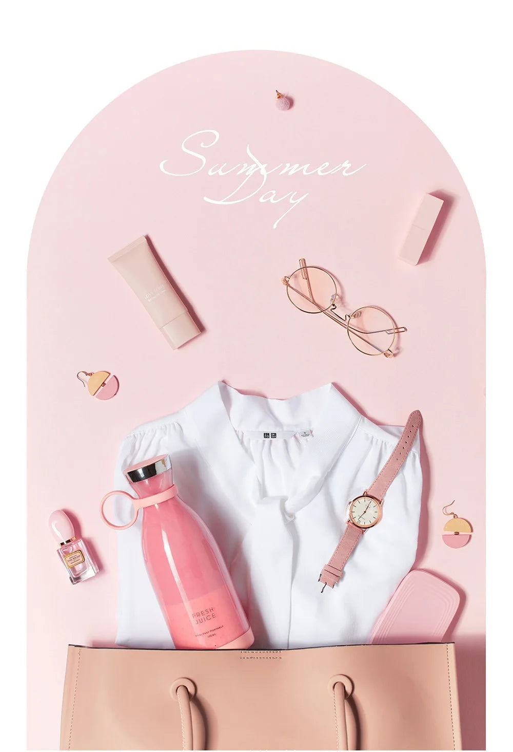 Electric Portable Rechargeable Wireless Juicer