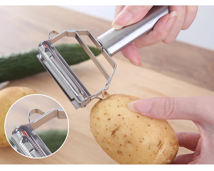 Multi-functional Stainless Steel Food Peeler