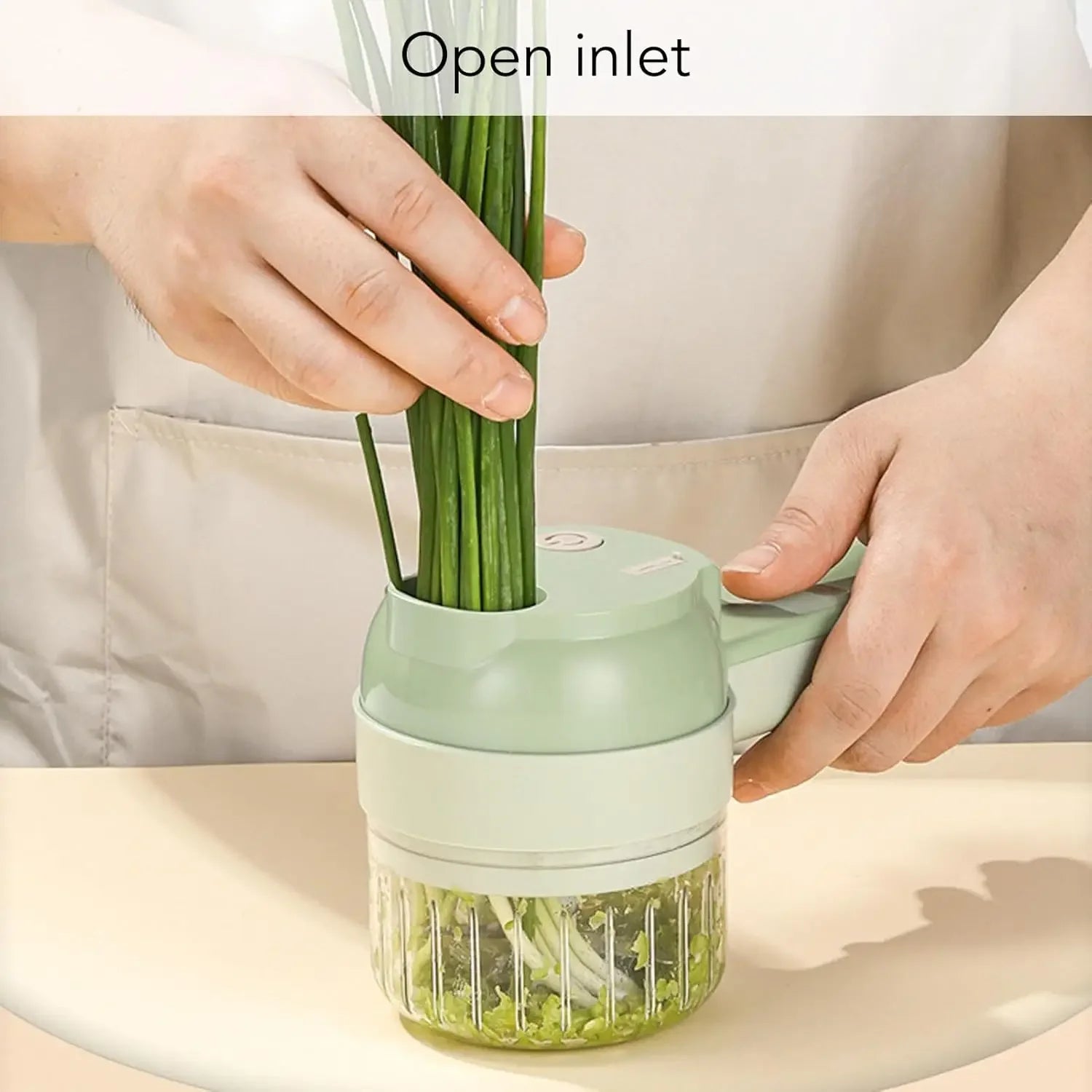 4 In 1 Electric Vegetable Cutter