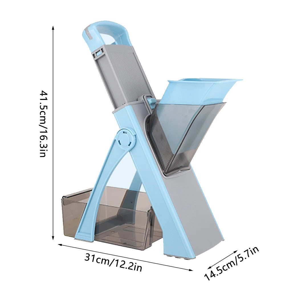 Adjustable Height Vegetable Food Chopper