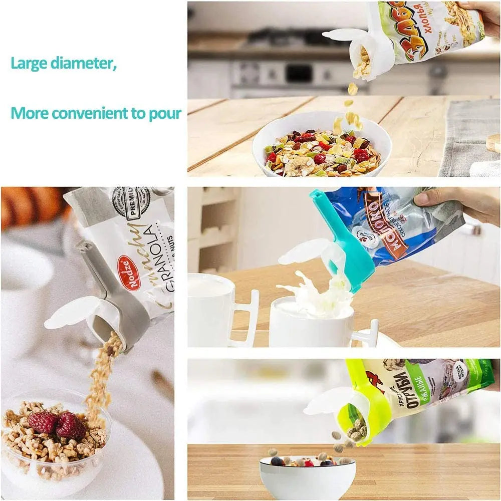 Food Bag Sealing Lid Cap Clip