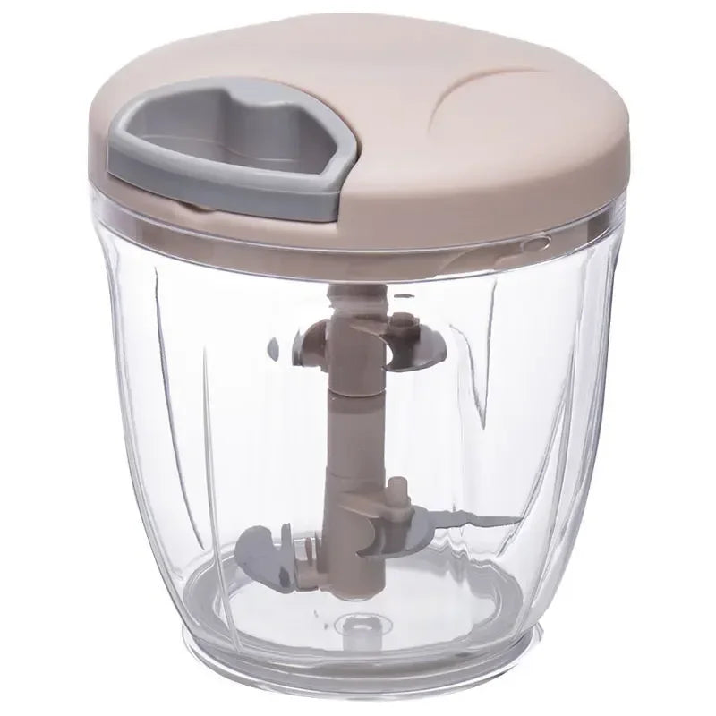 Garlic Chopper Manual Rotate Vegetable Cutter