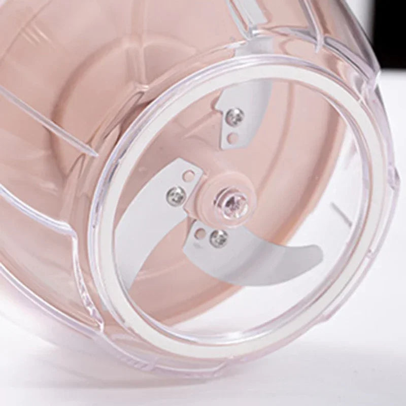 Garlic Chopper Manual Rotate Vegetable Cutter