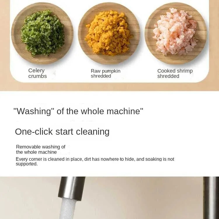 4 In 1  Electric Vegetable Cutter