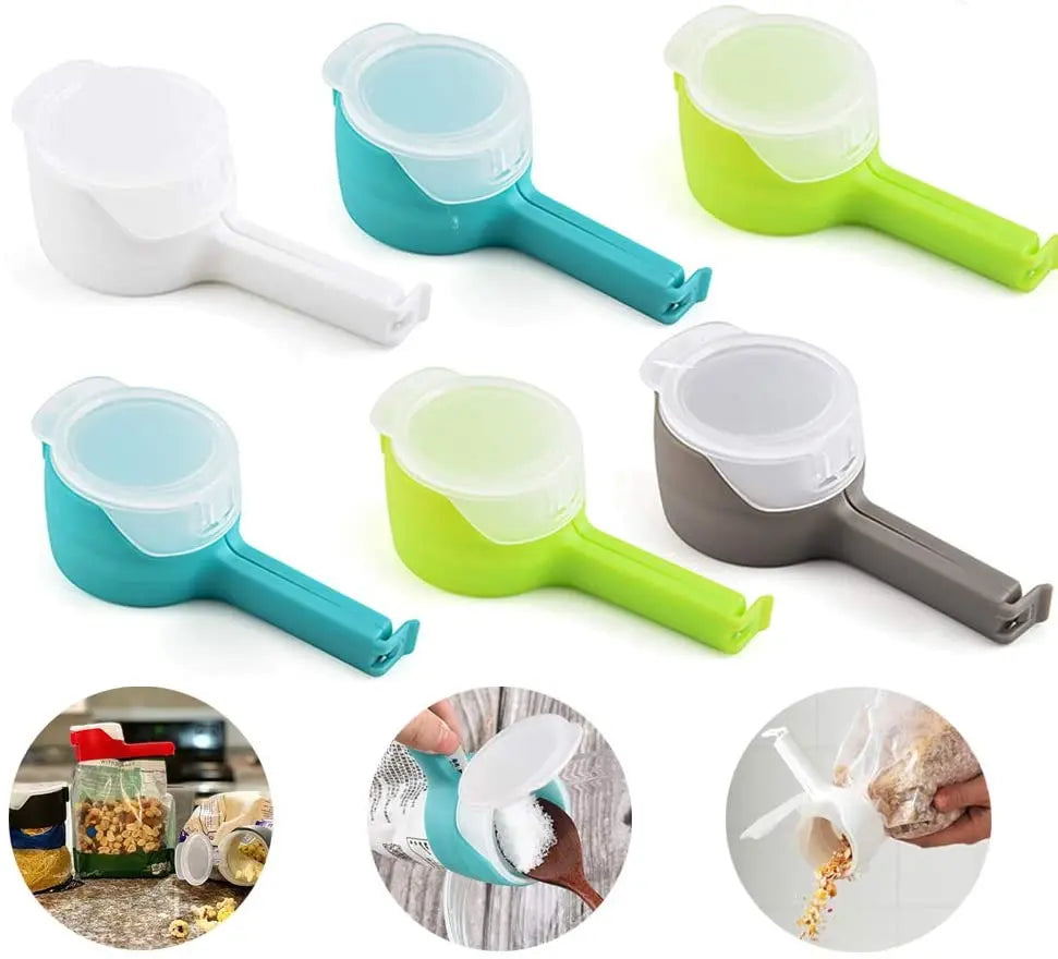 Food Bag Sealing Lid Cap Clip