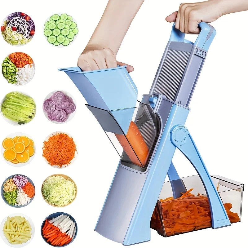 Adjustable Height Vegetable Food Chopper