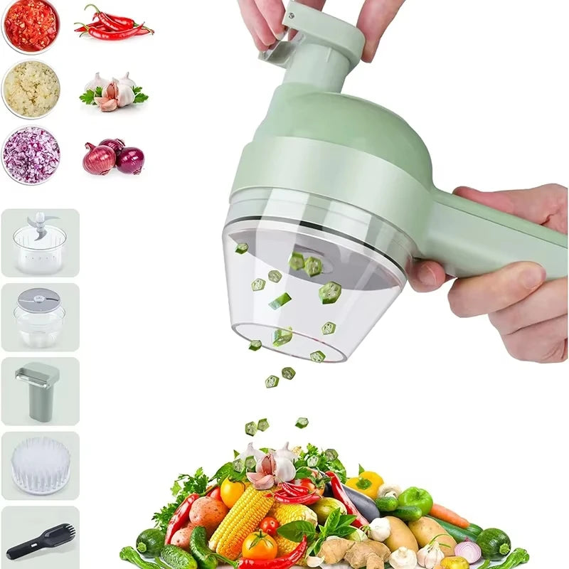 Portable Electric Vegetable Chopper