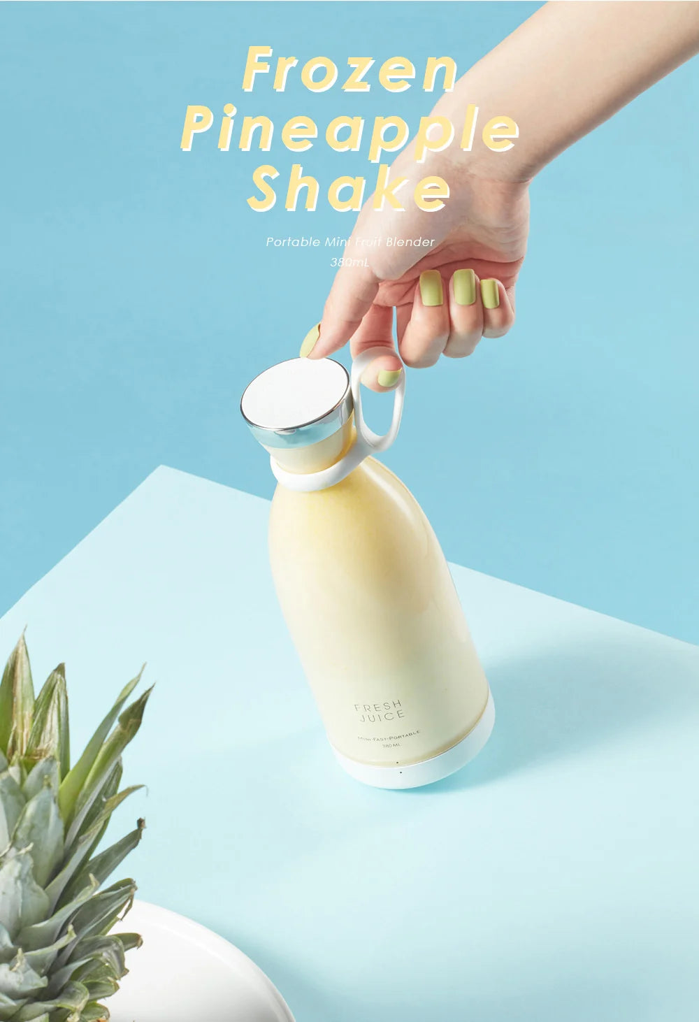 Electric Portable Rechargeable Wireless Juicer