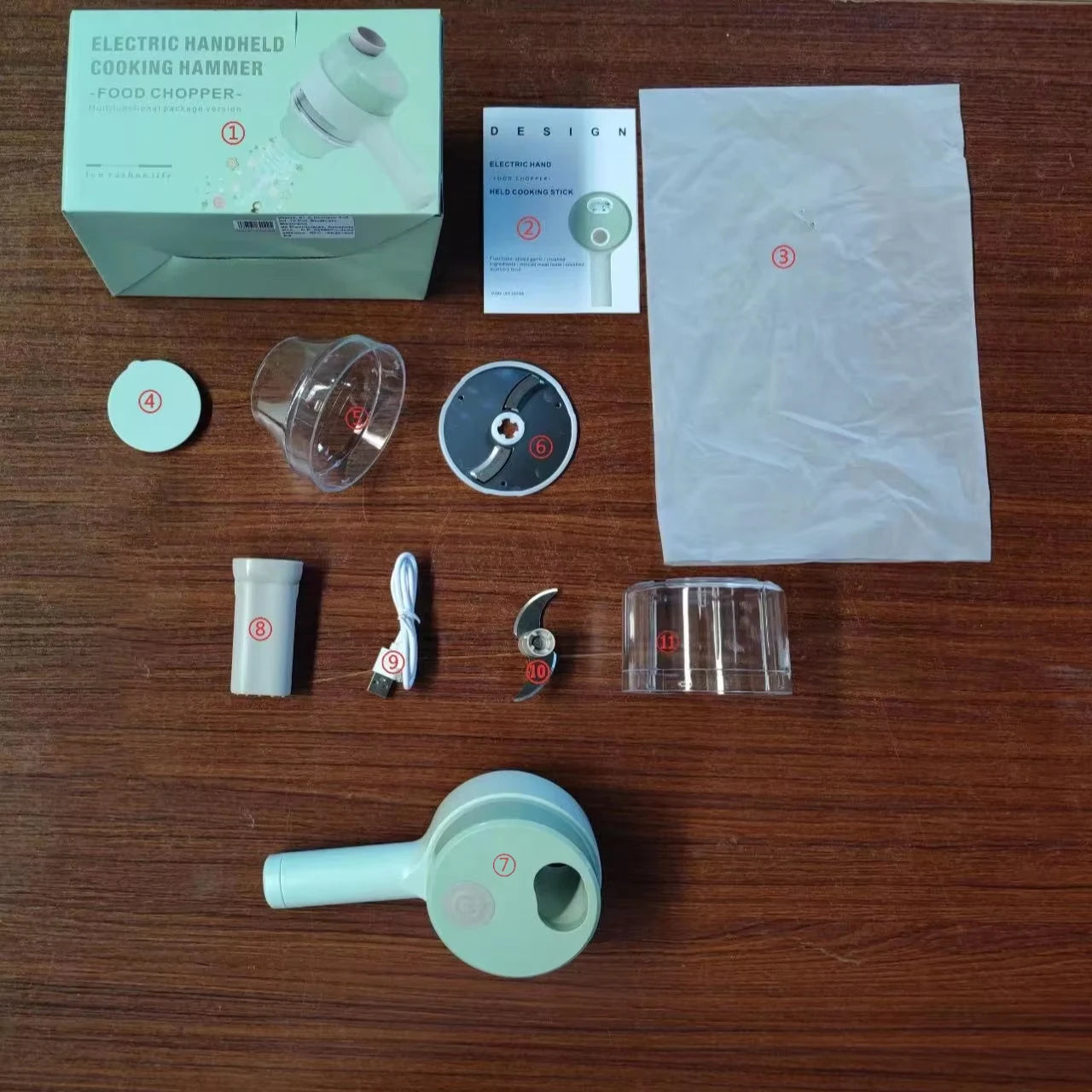 4 In 1  Electric Vegetable Cutter